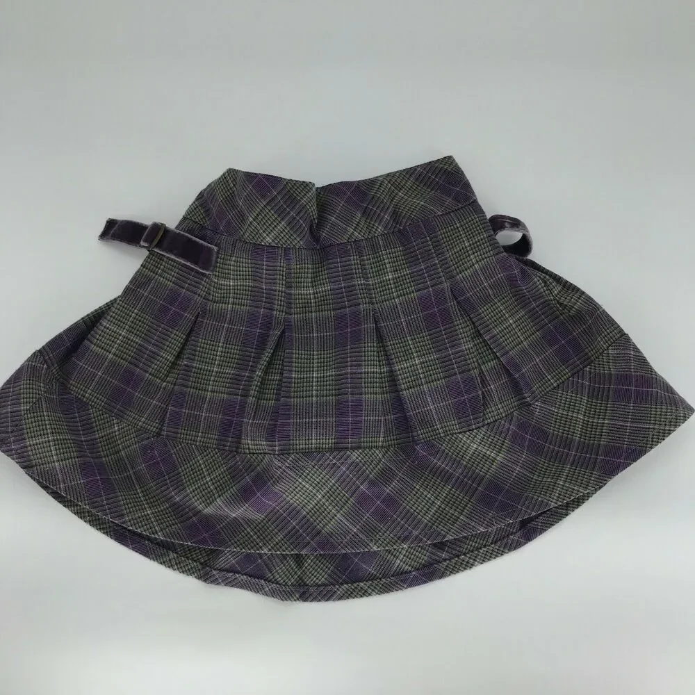 Cherokee Girl’s Plaid Skirt Kid Sz 6/6x